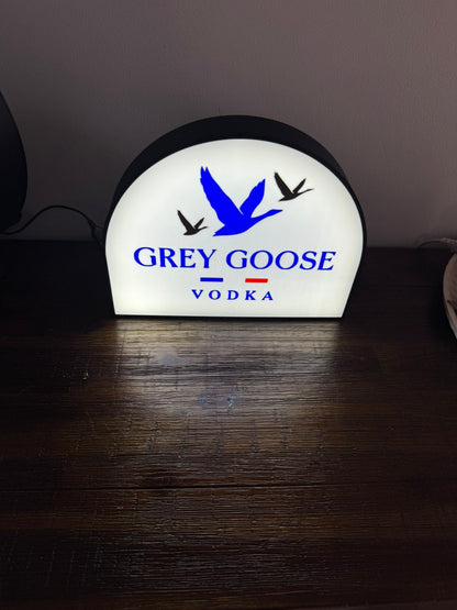 Grey Goose - LED Light Up Wall Art / Sign