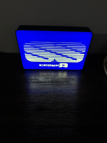 Holden: Group A - SS - Commodore - Blue Light Up Artwork / LED Wall Art / Sign