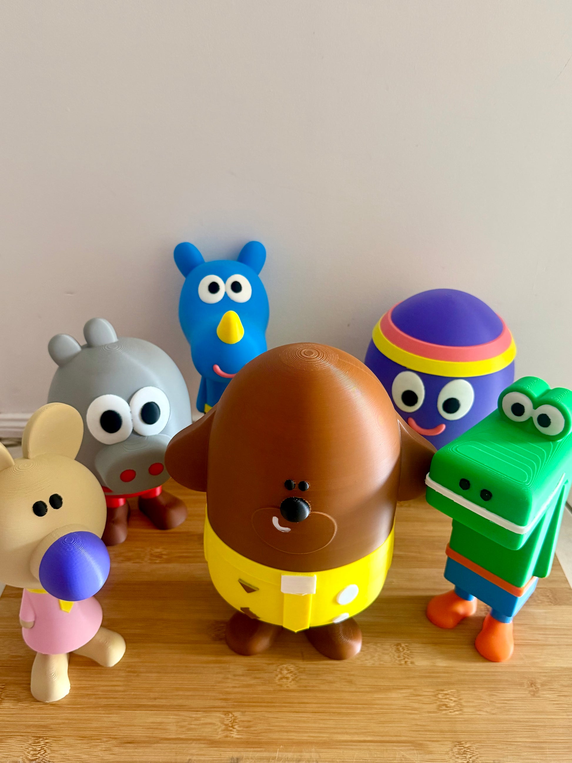 Hey Duggee Character Figurine Set – 6 Unique Collectables