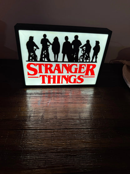 Bright White Stranger Things - Light Up Sign - USB Powered - Unique Wall Art/Nightlight