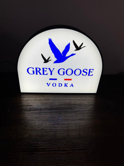 Grey Goose - LED Light Up Wall Art / Sign