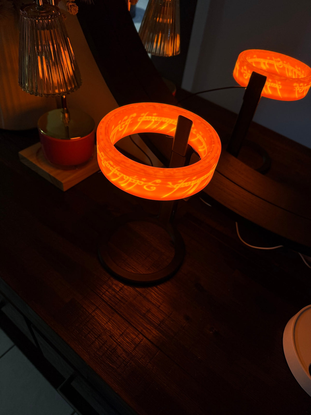 Lord Of The Rings - The One Ring - Unique Wall Art / LED night light