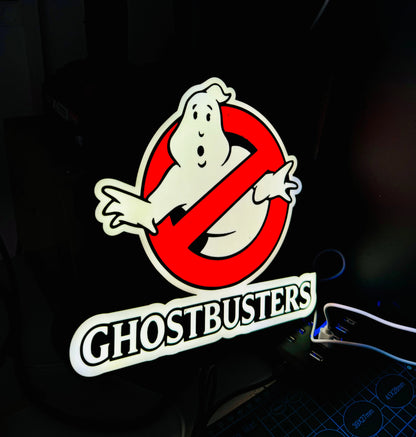 Ghost Busters Light Up Logo/Sign Wall Art! - Michael's 3D World