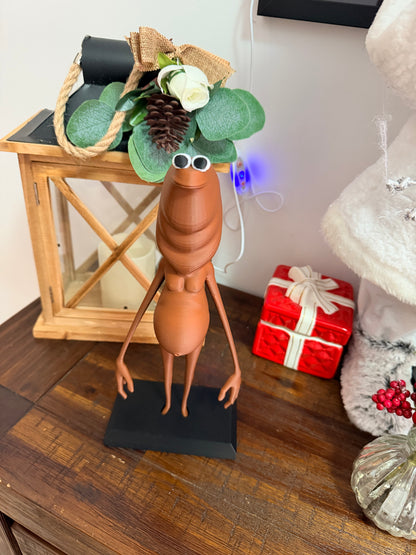 🐛 Marcus the Worm – Figurine - With Stand Super Size