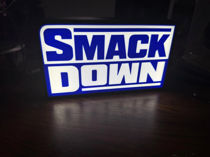 WWE RAW / NXT / Smack Down Light Up Signs - USB Powered - Michael's 3D World