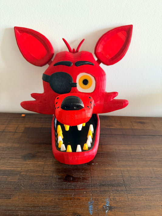 Five Nights at Freddy's – Foxy 3D Printed Cosplay Mask / Wall Display