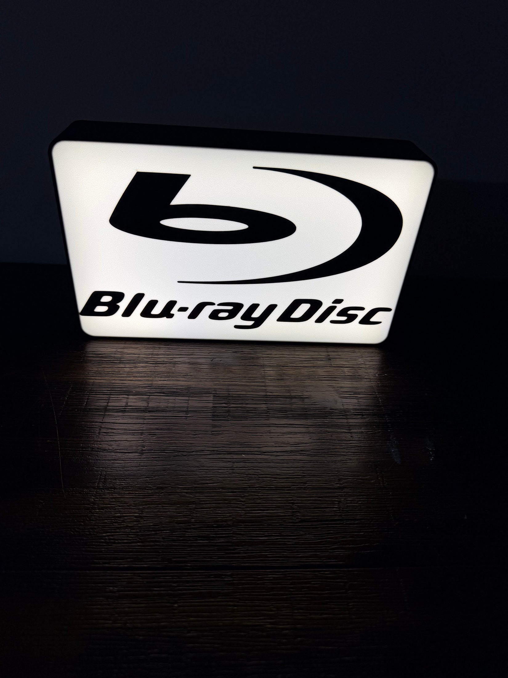 Blu Ray Disc Logo - LED Light up logo/Wall Art