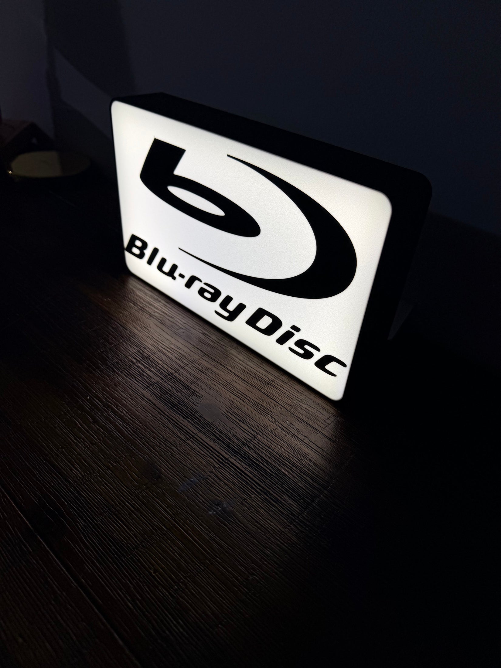 Blu Ray Disc Logo - LED Light up logo/Wall Art