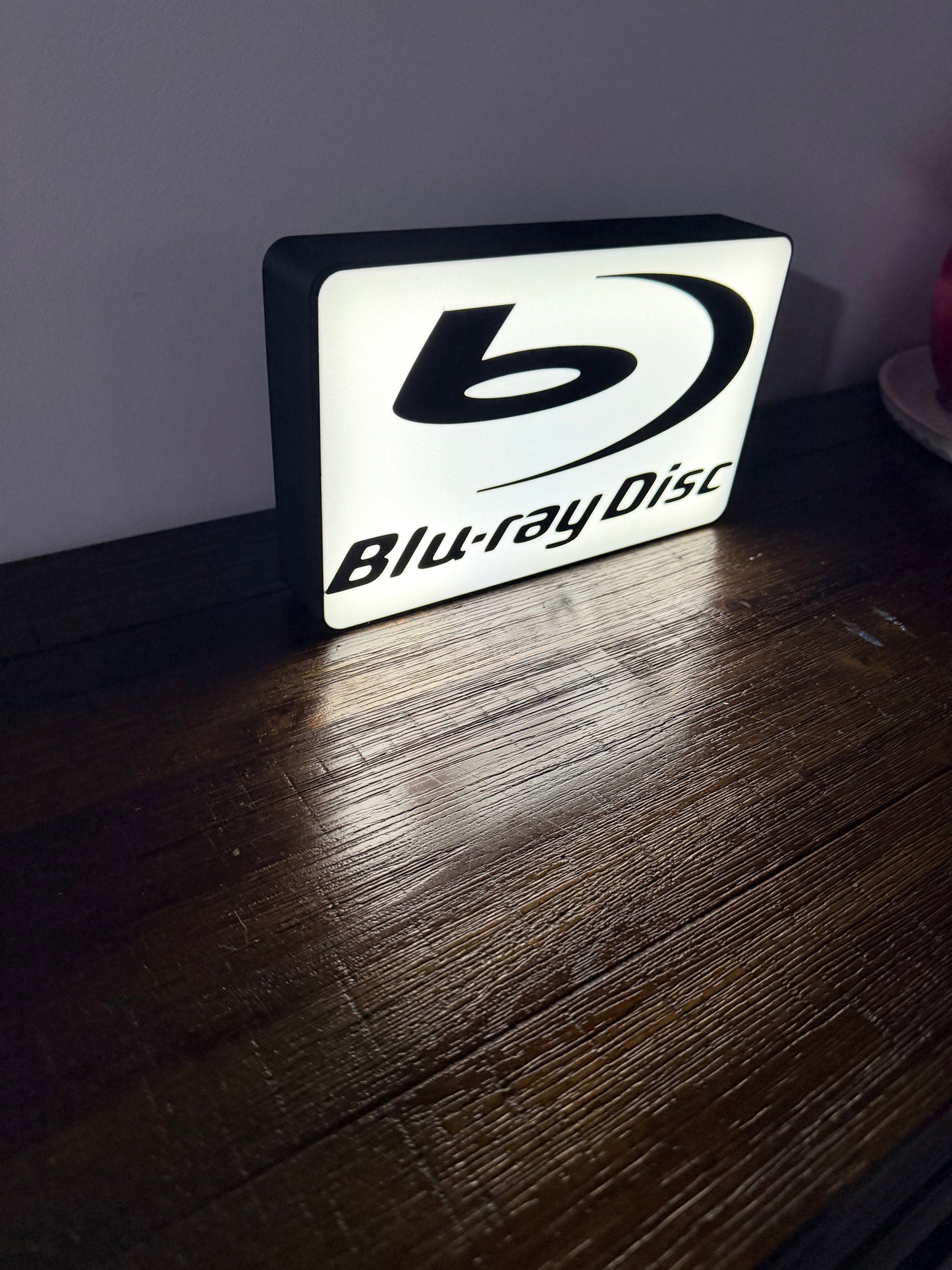 Blu Ray Disc Logo - LED Light up logo/Wall Art