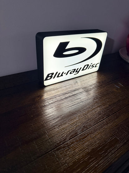Blu Ray Disc Logo - LED Light up logo/Wall Art