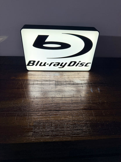 Blu Ray Disc Logo - LED Light up logo/Wall Art