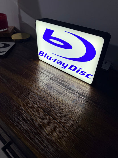 Blu Ray Disc Logo - LED Light up logo/Wall Art