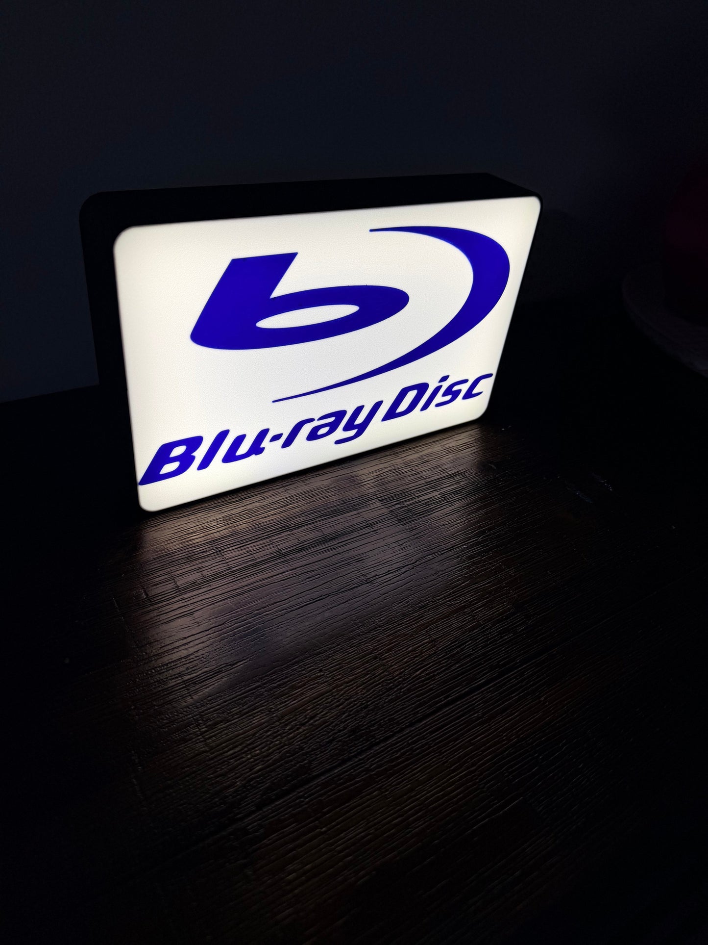 Blu Ray Disc Logo - LED Light up logo/Wall Art