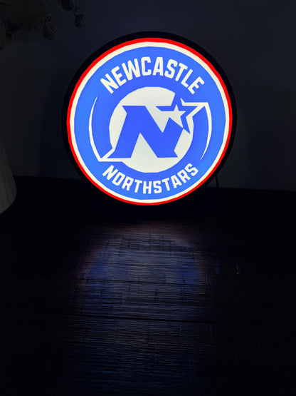 Newcastle Northstar's - Hockey Team LED Light up logo/Sign