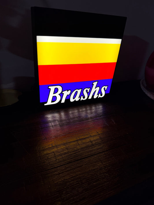 Brashs Illuminated LED Sign, USB-Powered LED night light