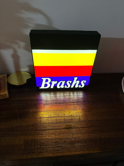Brashs Illuminated LED Sign, USB-Powered LED night light