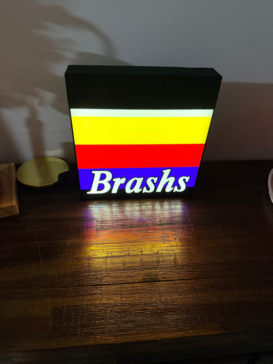 Brashs Illuminated LED Sign, USB-Powered LED night light