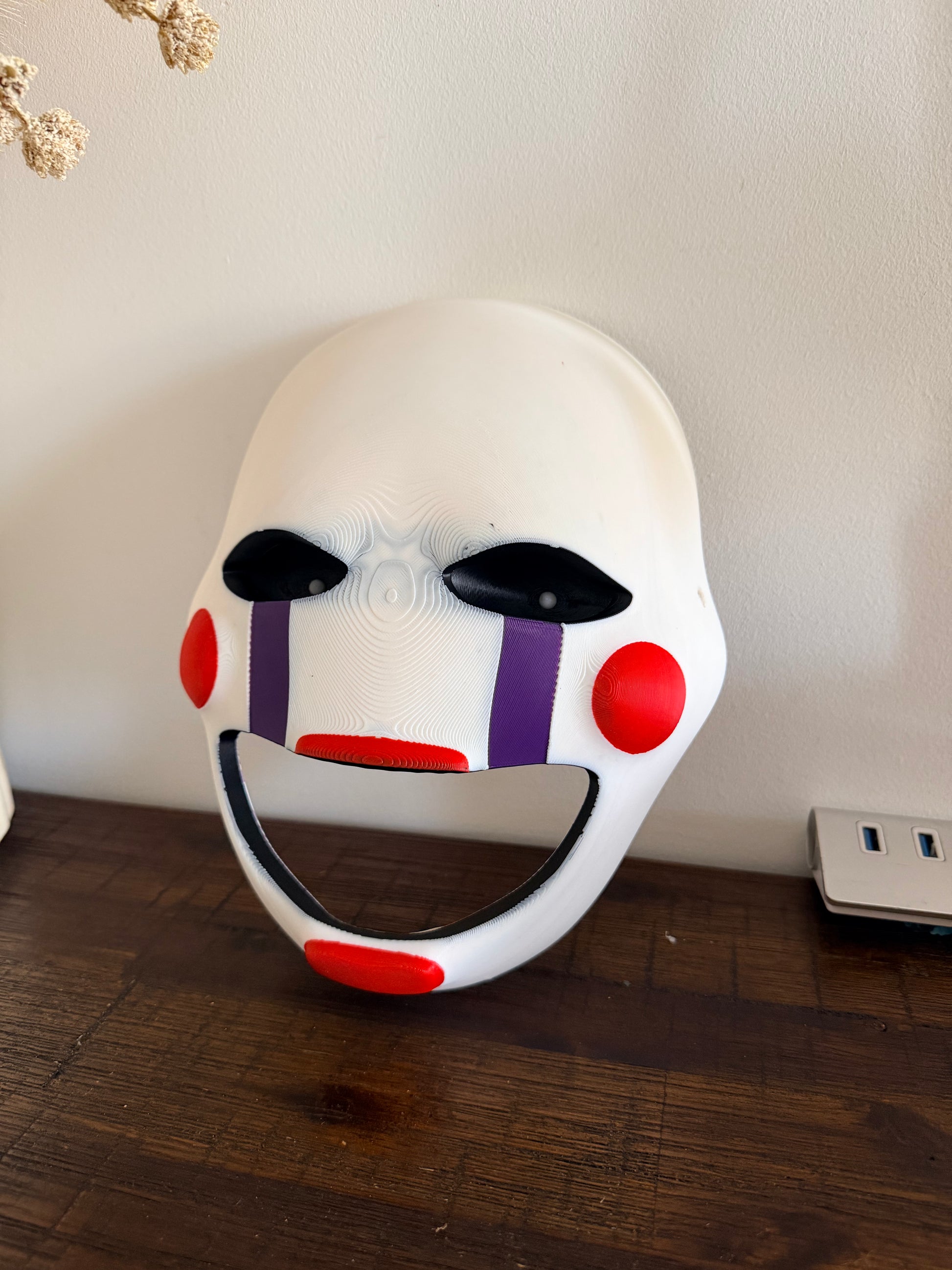 Marionette The Puppet Mask – Five Nights at Freddy's 3D Printed Cosplay & Display