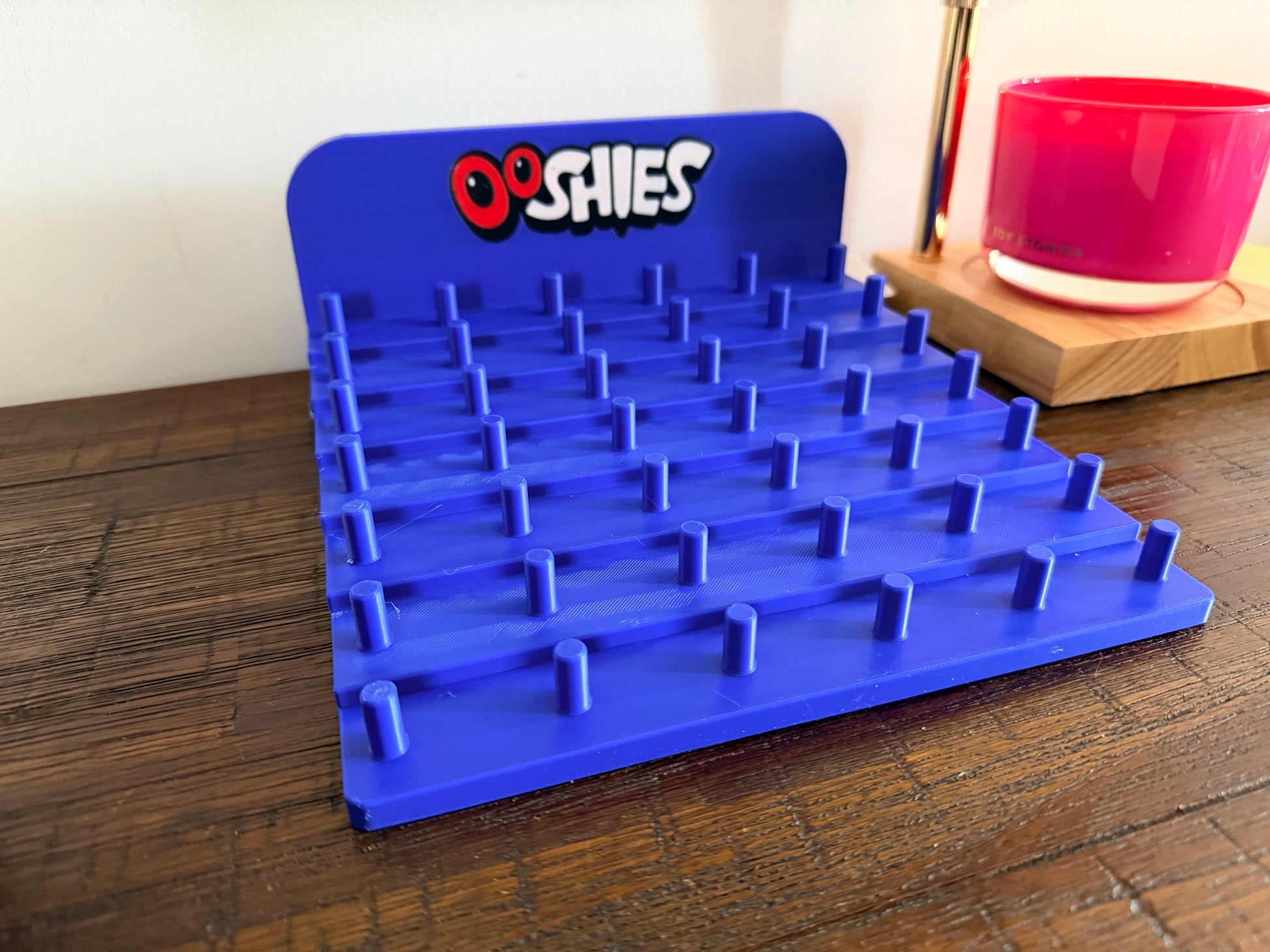 Ooshies Display Stand Holder 42 Figure Rack | Woolworths Ooshie Collectors AU