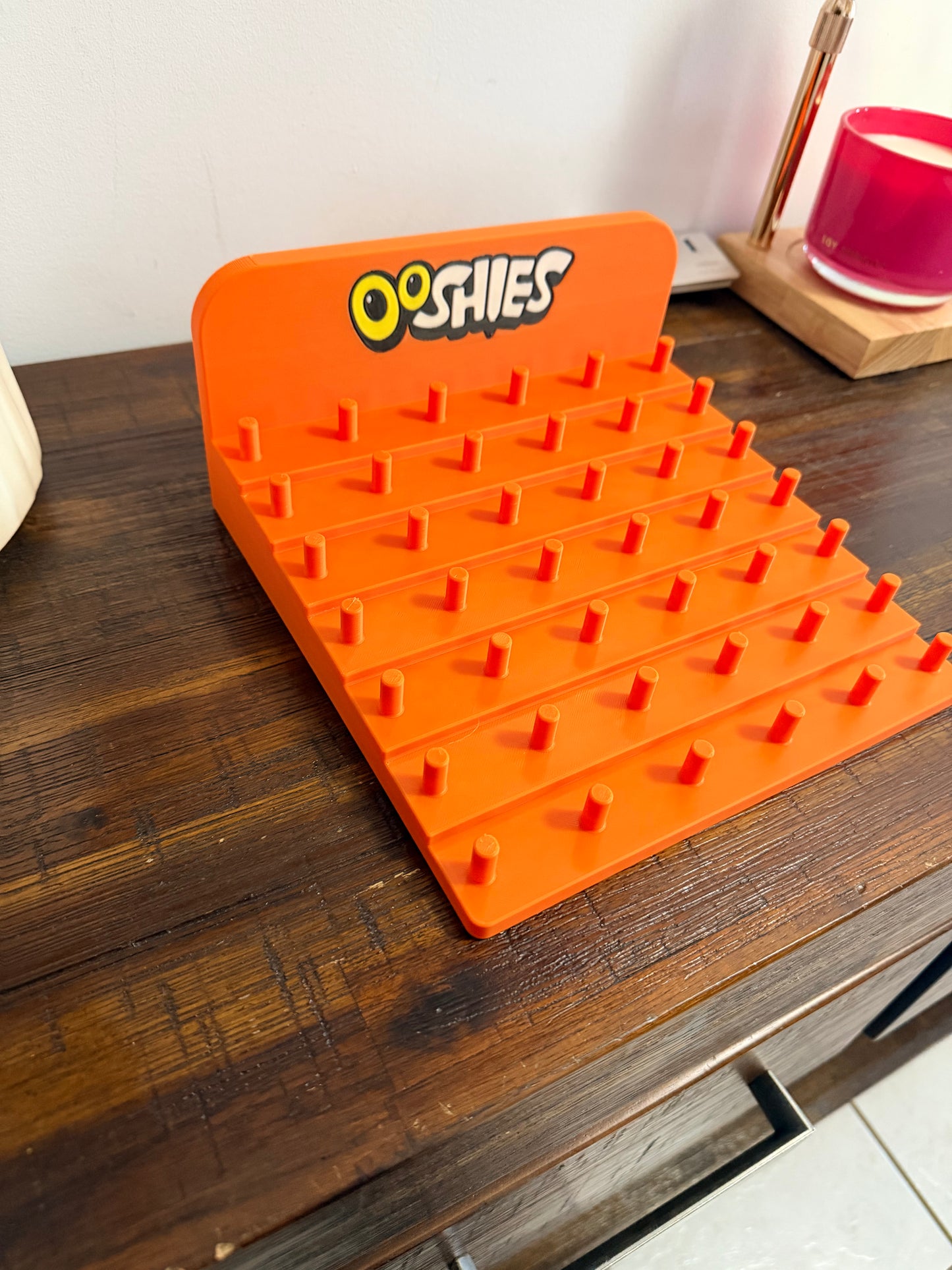 Ooshies Display Stand Holder 42 Figure Rack | Woolworths Ooshie Collectors AU