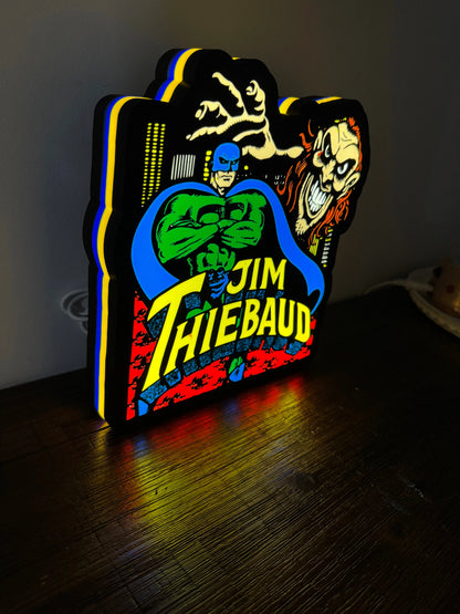 Jim Thiebaud - Skate Artwork - LED Light up artwork / Wall Art / Sign