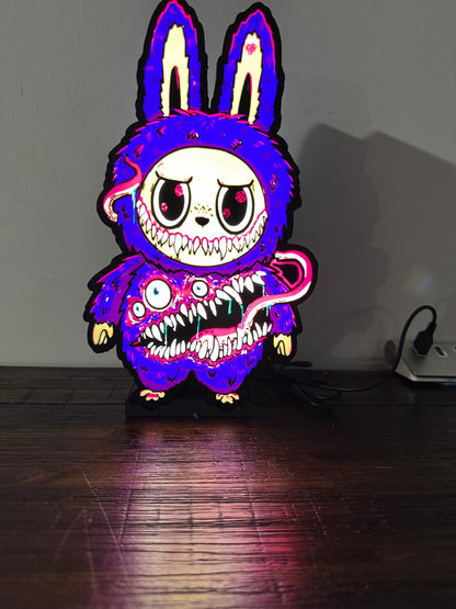 Scary Labubu: Mimic’s can look like anything these days! LED USB Light!