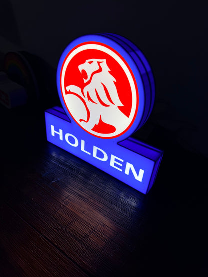Holden Logo - LED Light up sign - USB Powered