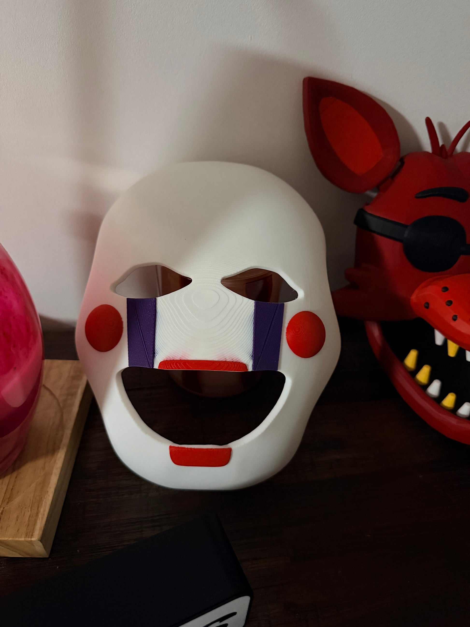 Five Nights at Freddy's – Marionette 3D Printed Cosplay Mask / Wall Display