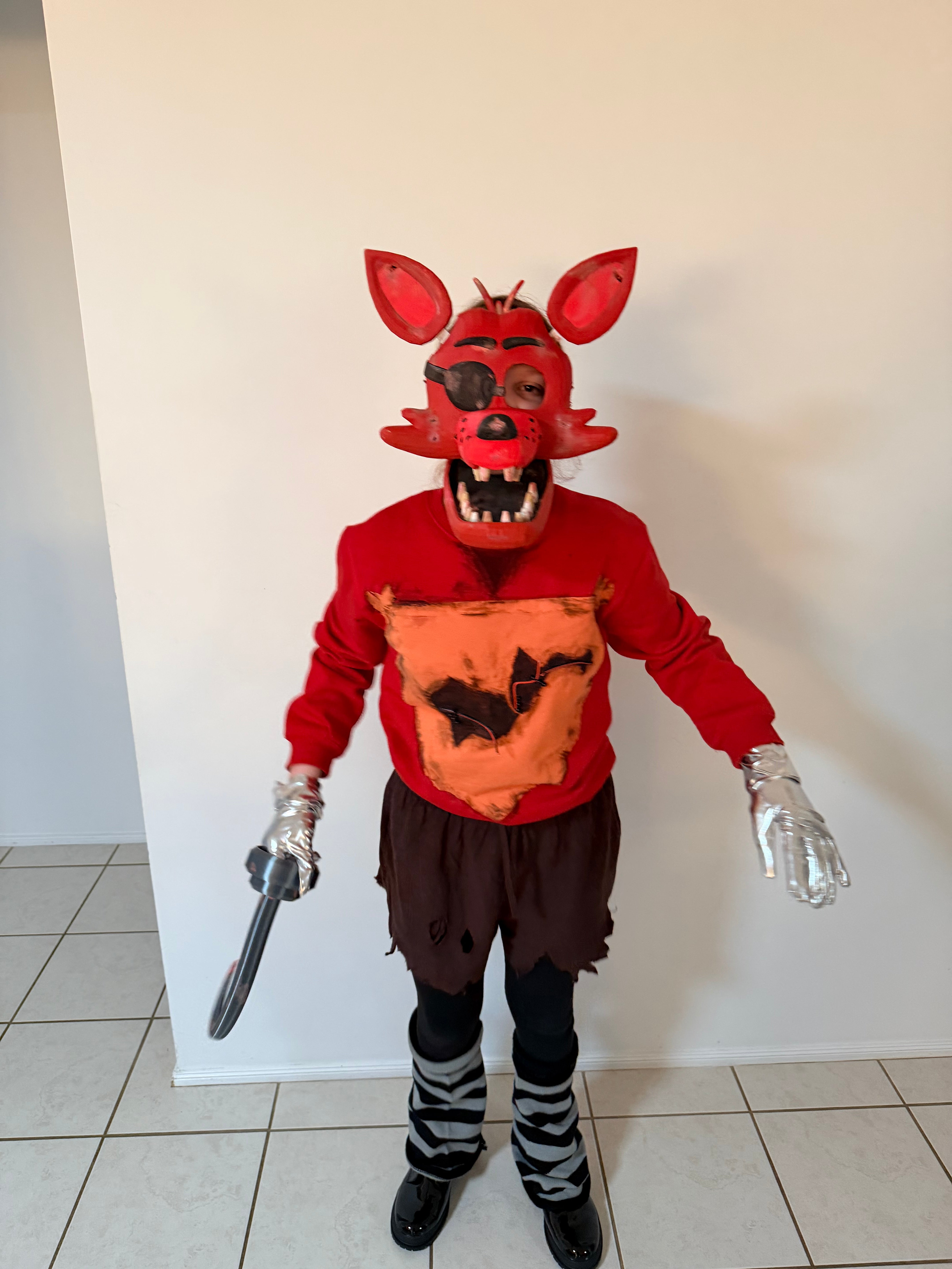 Foxy Mask – FNAF Five Nights at Freddy's Cosplay Mask, 3D Printed