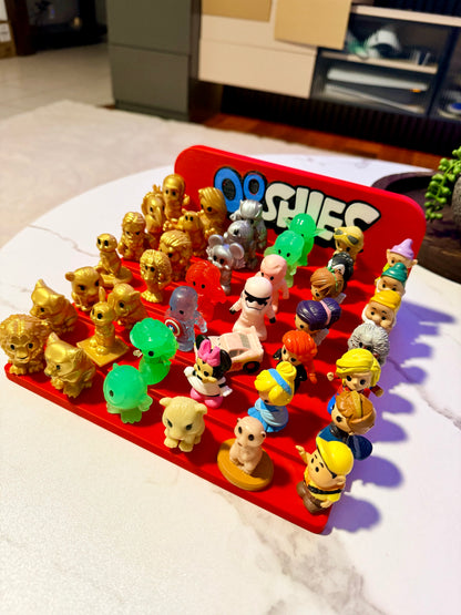 Ooshies Display Stand Holder 42 Figure Rack | Woolworths Ooshie Collectors AU