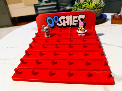 Ooshies Display Stand Holder 42 Figure Rack | Woolworths Ooshie Collectors AU