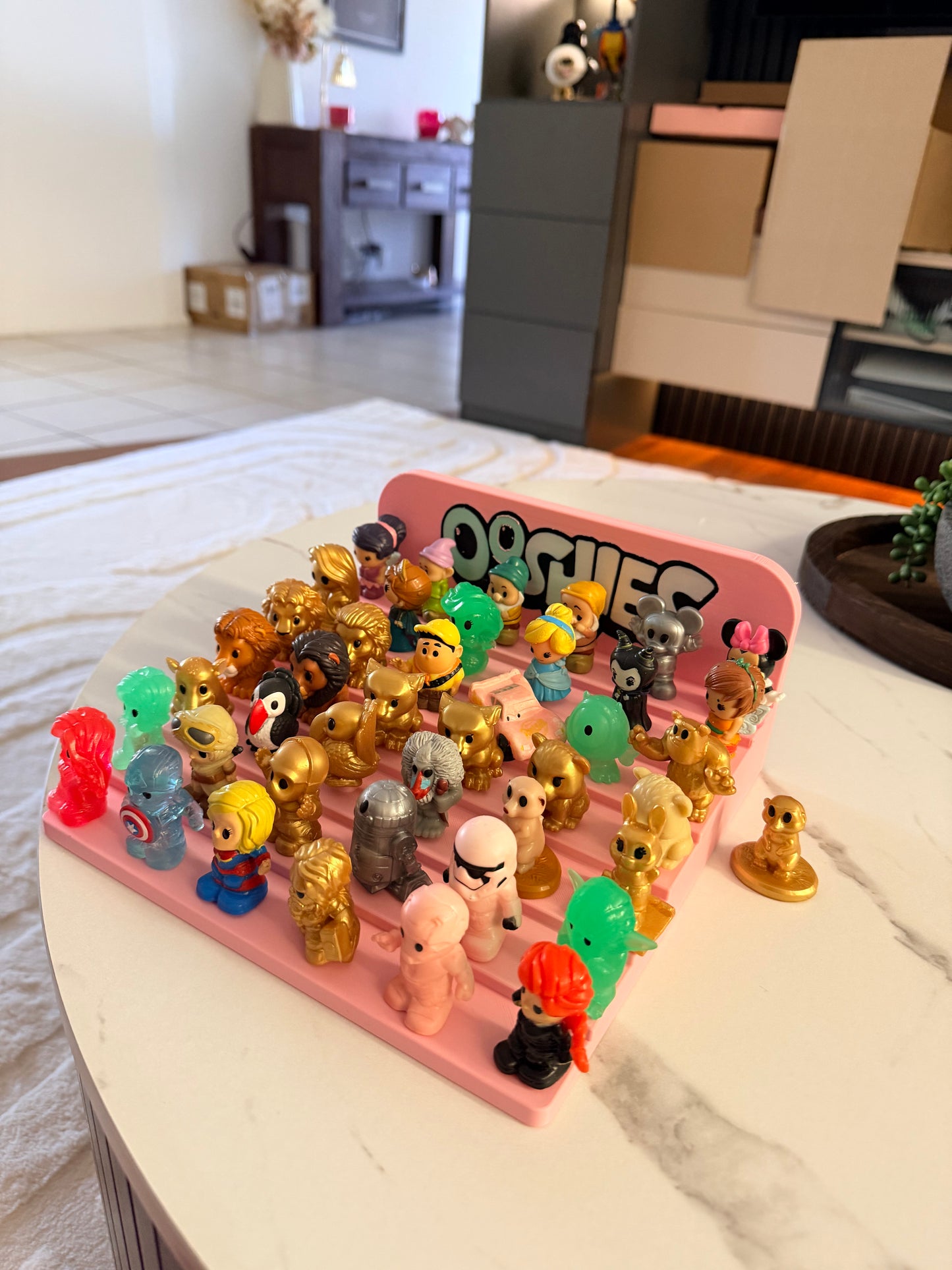 Ooshies Display Stand Holder 42 Figure Rack | Woolworths Ooshie Collectors AU