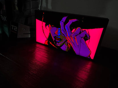 JINU - KPOP Demon Hunters - LED Light Up Sign - USB Powered