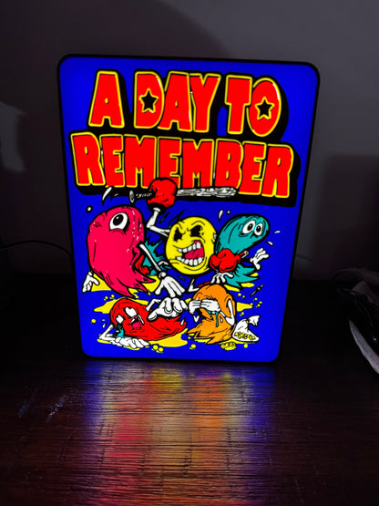 A Day To Remember - LED Light Up Sign - USB Powered