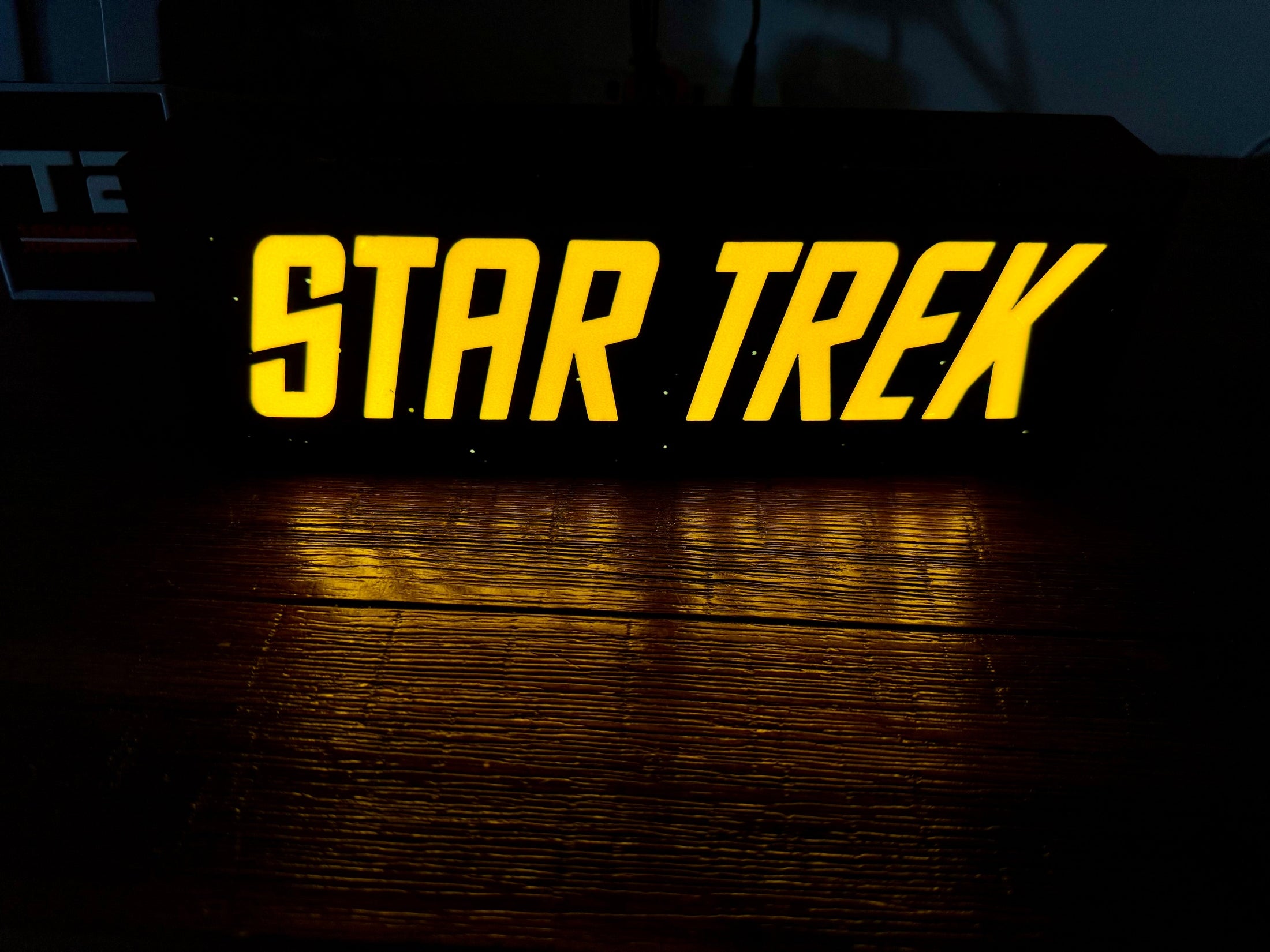 Star Trek: The Original Series Logo - LED Light Box - USB Powered