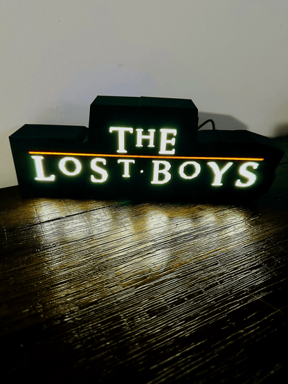 The Lost Boys - Light up Sign / Logo - USB Powered