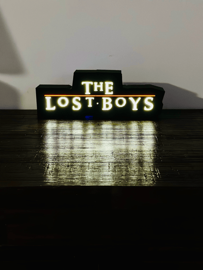 The Lost Boys - Light up Sign / Logo - USB Powered