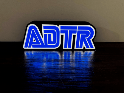 ADTR - A Day To Remember Band Logo - Night Light / Light Up Wall Art
