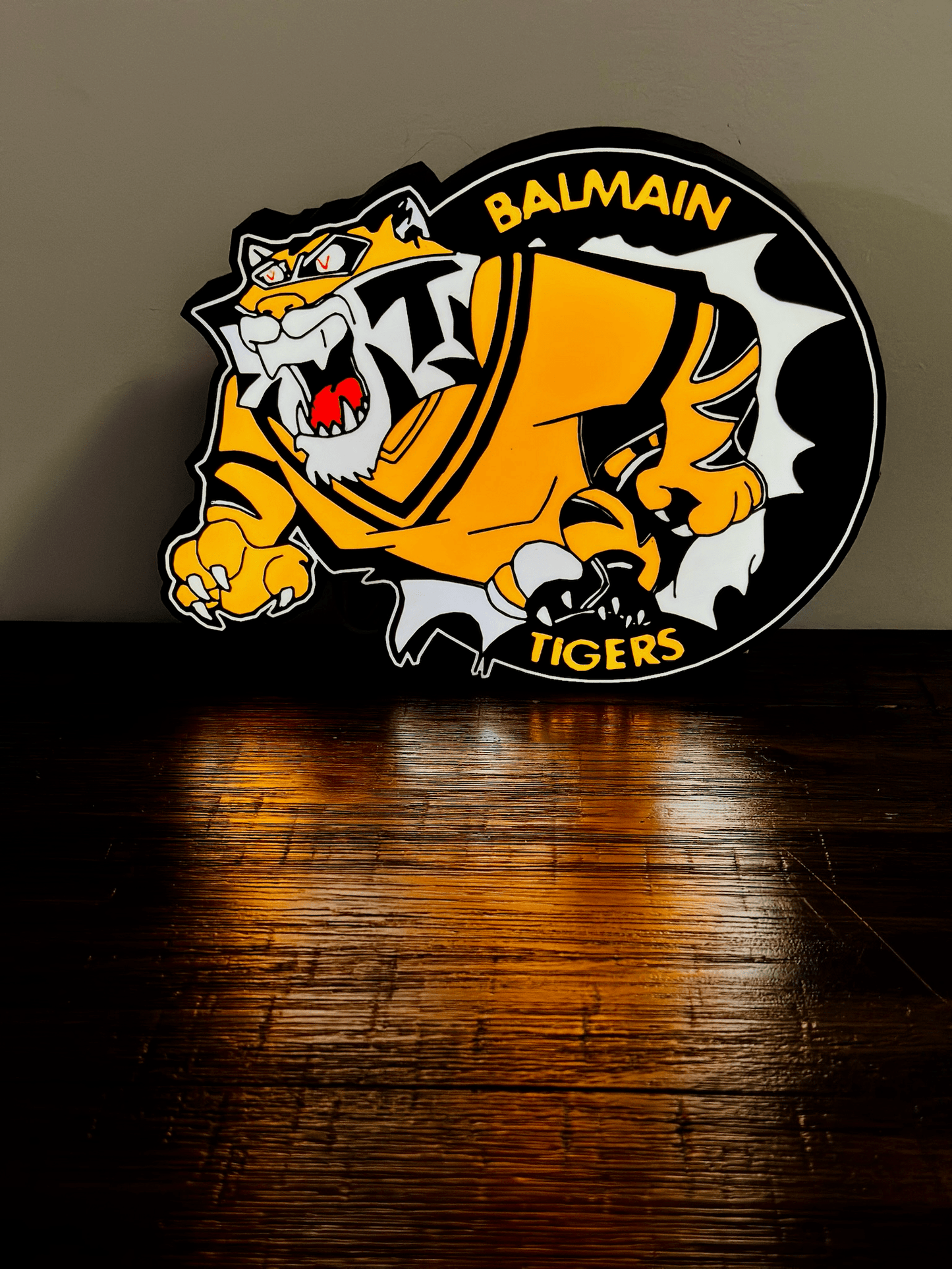 Balmain Tigers - Light up Logo / Sign - USB Powered