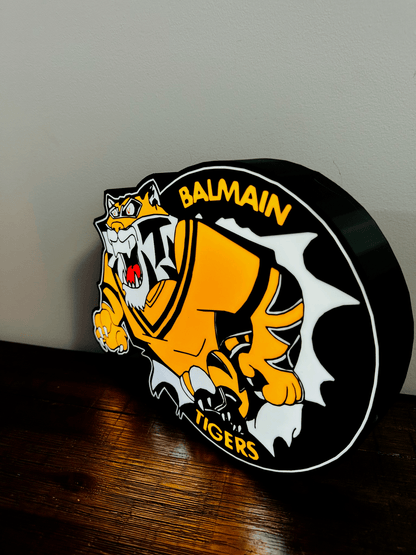 Balmain Tigers - Light up Logo / Sign - USB Powered