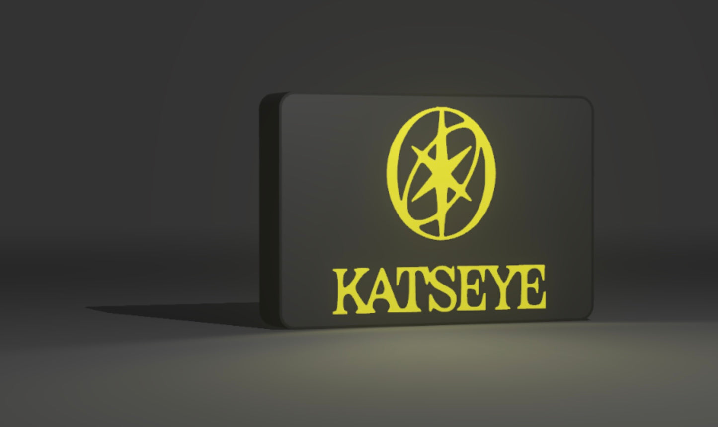 KATSEYE LED Sign 🐱 Glowing K-Pop Décor for EYEKONS