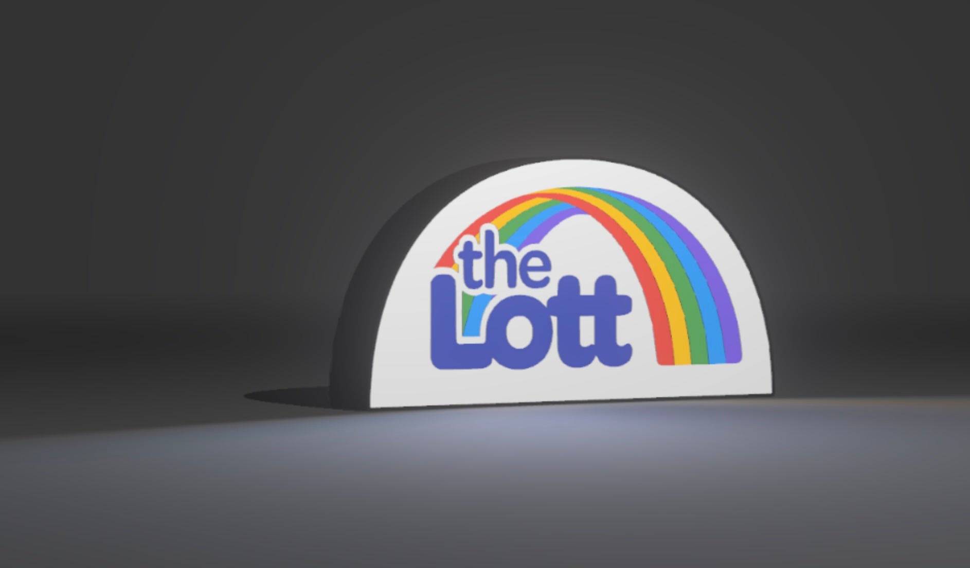 Tattslotto / Lott Logo - LED Light up Wall Sign / Wall Art