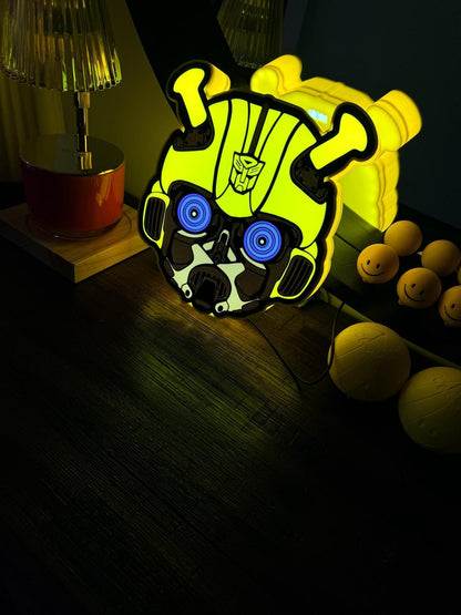 Transformers: Bumblebee - Bright LED Light Up Wall Art