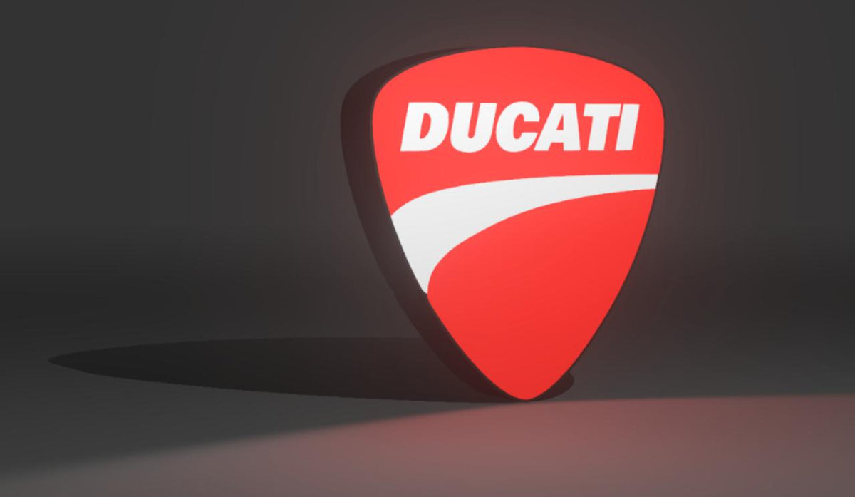 Ducati LED Light-Up Sign