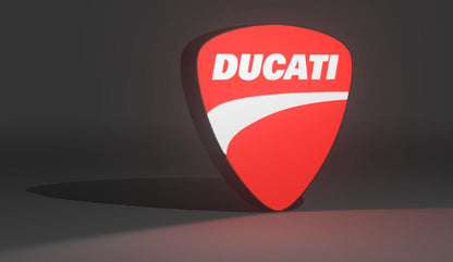 Ducati LED Light-Up Sign