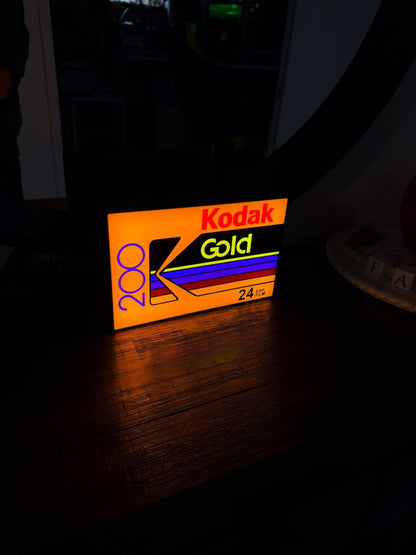 Kodak Film - Photography LED Light - Retro 35mm Film Box Design - USB Powered