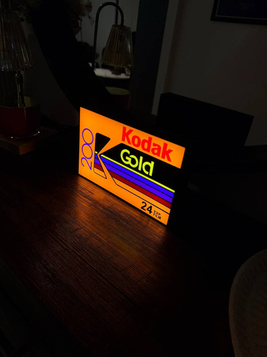 Kodak Film - Photography LED Light - Retro 35mm Film Box Design - USB Powered