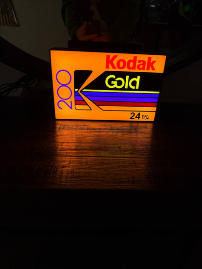 Kodak Film - Photography LED Light - Retro 35mm Film Box Design - USB Powered