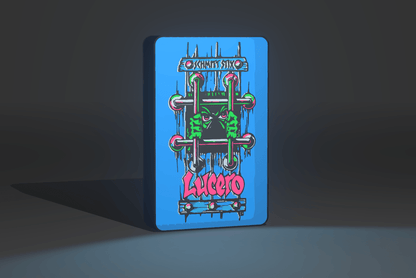 Schmitt Stix - Lucero - Skate Artwork - Light Up Artwork / Wall Art / Sign