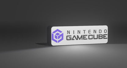 Nintendo GameCube LED Light-Up Sign